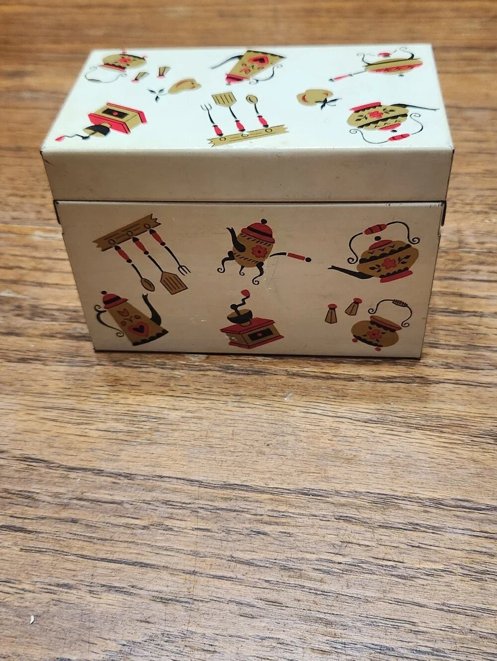Vintage Recipes Recipe Box - By Ohio Art